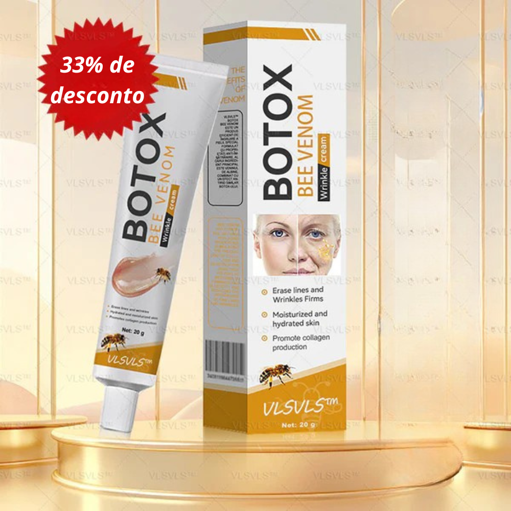 Creme antirrugas Veneno de Abelha