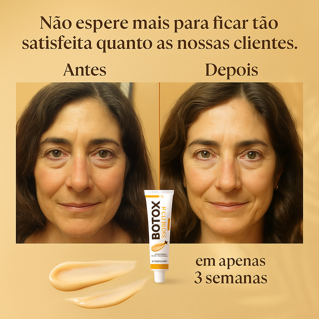 Creme antirrugas Veneno de Abelha