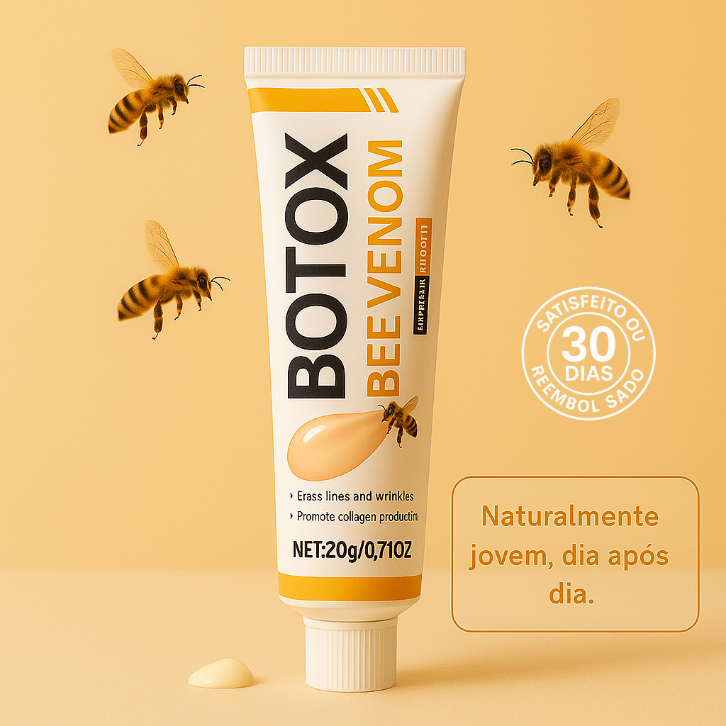 Creme antirrugas Veneno de Abelha